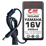 Fonte 16v 2.4a Para Teclado Yamaha Pa-300 Psr-s700 Psr-s710