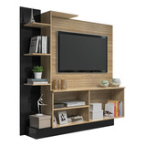 Estante Rack Tv Simple Café - Be Design 