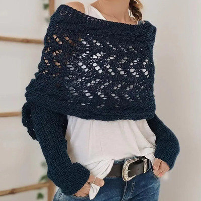 Bufanda Mujer Para El Cuello, Chal, Chalina Con Hueco