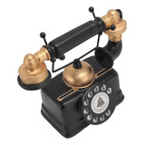 Decoração De Telefone Com Fio Com Botão Vintage Com Ornament