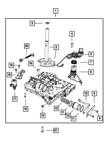 Sensor Presin Aceite Caja 42rle Jeep Cherokee Kk Kj Mopar Foto 3