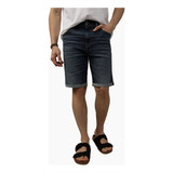 Short De Mezclilla American Eagle Dark Wash Para Hombre