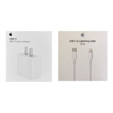 Cargador Original iPhone Apple Carga Rapida 18w + Cable 2m