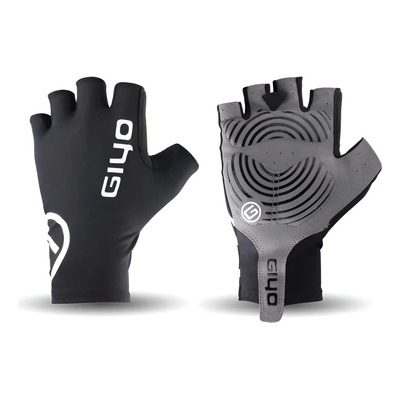 Guantes Giyo Cicismo Bici Ruta Mtb Pista Bmx Lycra Gel Medio Color Negro Talla S | MercadoLibre
