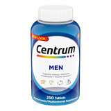 Centrum Men Americano 250 Tabs Multivitaminas #1 Para Hombre