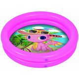 Piscina Inflable Bebes 2 Aros Dinosaurio 60x 12cm Sunclub