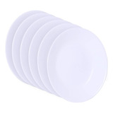 Corelle, Blanco, Livingware Plate Luncheon, Juego De 6,