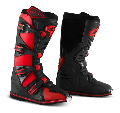 Bota Motocross Lançamento Combat 4 Articulada Esportiva Nfe