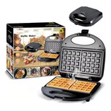 Waflera Máquina De Waffle Maker Sokany Sk-114