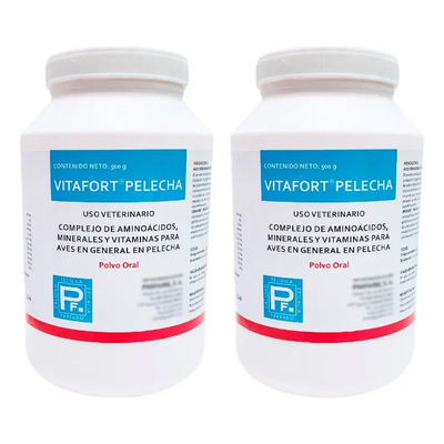 Vitafort Pelecha De 500 Gramos (2 Tarros) | MercadoLibre