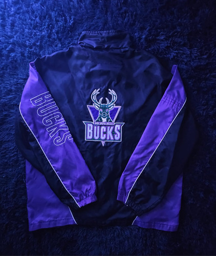 Campera Nba Milwaukee Bucks- Anorak Nfl Nhl Mlb- No Starter