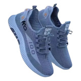 Tenis Respiravel Fast Run Corrida Azul