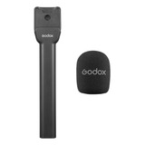 Microfone Handle Godox Grip Bracket M1/m2/uc1/uc2 Sem Fio