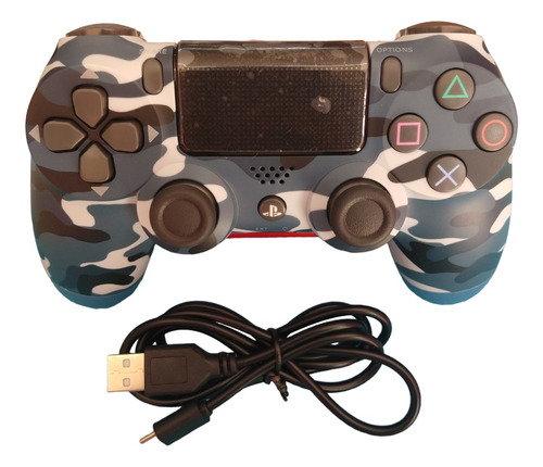 Joystick Compatible Para Playstation 4 - Camuflado