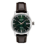 Seiko Srpd37 Presage Reloj Para Hombre Marrón 40,5 Mm Acero 