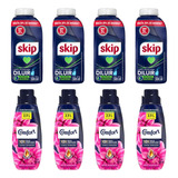 4 Skip Para Diluir Rinde 3l + 4 Comfort Concentrado 500ml