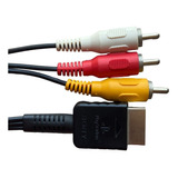 Cable Av Sony Playstation Original Compaible Ps1, Ps 2 & Ps3