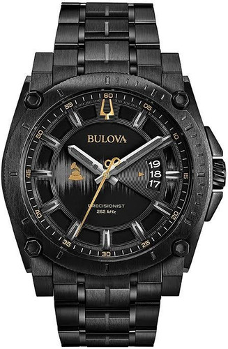 Relógio Bulova 98b295 Precisionist Grammy Edition Orig Black