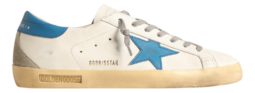 Tennis Golden Goose Super-star Napa C/ Estrella Talón Celest