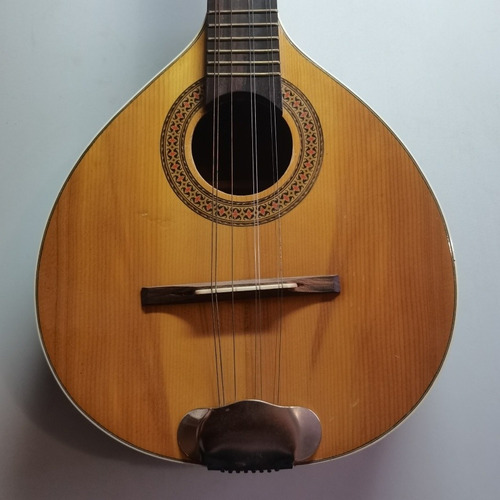 Mandolina Instrumento Vintage Detalles Estéticos Cuarteada 