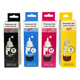 Kit 4 Tintas Para Epson 644 L120 L3150 L5190 100ml Alpha