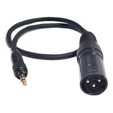 Cabo Especial P2 Estereo Rosca Interna Com Xlr Macho Linha