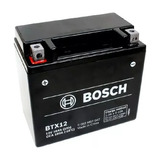 Bateria De Moto Bosch Btx12 (12v 10ah) Cca 180a (-18°c)