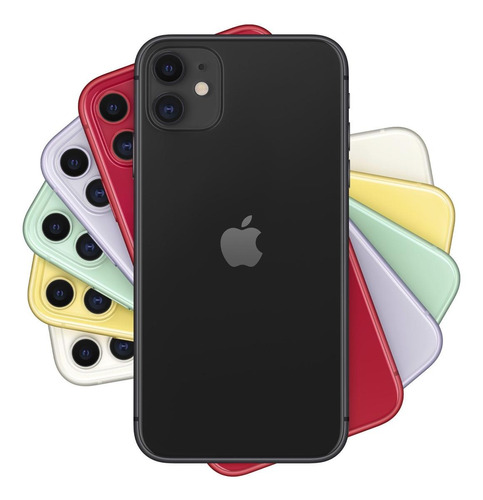 iPhone 11 (preto 128gb) Apple Novo + Brinde