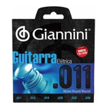 Encordoamento Para Guitarra Giannini Média .011 Corda Extra