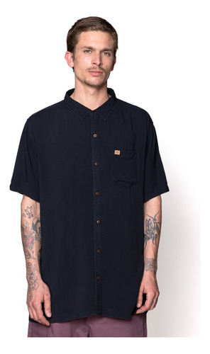 Camisa Viscosa Kaya Unite Black