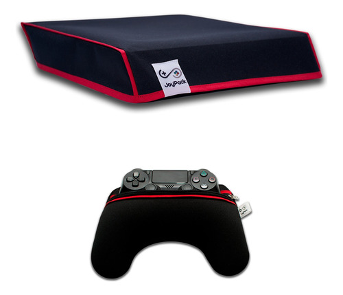 Kit Premium 1 Funda Antipolvo Para Ps4 + 1 Funda Joystick