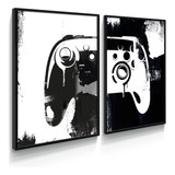 Quadro Decorativo Video Game Geek Moderna Para Sala Quarto