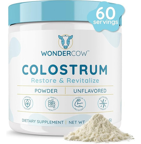 Wondercow Colostrum Powder Polvo De Calostro - Importado