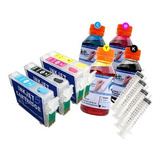 Cartuchos Autoreset Compatibles Con Epson 252 27 200xl 480ml