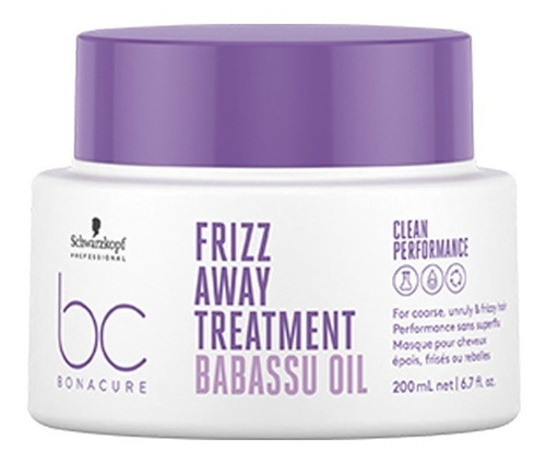 Bonacure Frizz Away Tratamiento  Cabello Grueso 200 Ml