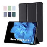 Funda Para iPad 9 8 7 Generación 10.2 Pulgadas Cover Negro