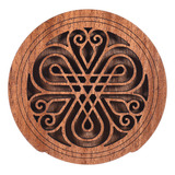 Cubierta Acústica Soundhole Cover, Caoba, Guitarra Folk, Ecu