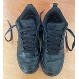 Zapatillas Nike Negras Niños Talla 5y Ideal Para Colegio