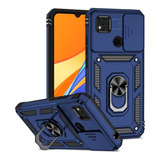 Funda Para Xiaomi Redmi 10a / 9c Protección De Cámara + Mica