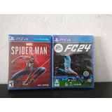 Fifa 24 Y Spiderman Playstation 4