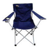 Cadeira Articulada Pesca Camping Alvorada Ntk Azul