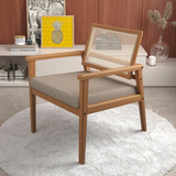 Poltrona Luxo Decorativa Cadeira Escritório Recepção Linhão