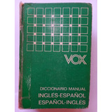 Diccionario Inglés Vox Año 1973 5a.edicion /ver Descripción