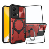 Funda Uso Rudo Para Motorola Moto G24 Power Carcasa + Mica