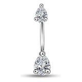 Piercing Ombligo Piedra Strass Navel