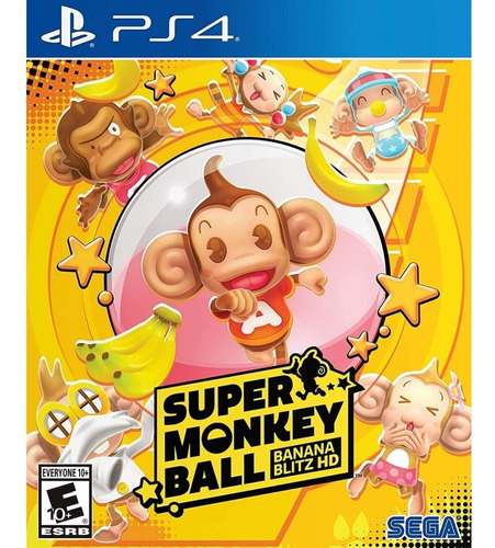 Super Monkey Ball Banana Blitz Hd Ps4 Midia Fisica