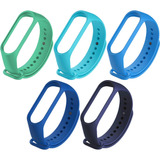 5 Correas Manillas Pulsos Xiaomi Mi Band 4  Xiaomi Mi Band 3