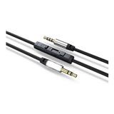 Cable Auxiliar Audio 3.5 Con Micrófono