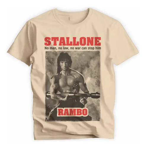 Camiseta Rambo Stallone B1814