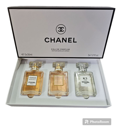 Kit Chanel 3x30ml Coco Chanel N°5 Original Set